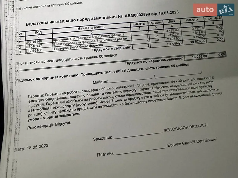 Позашляховик / Кросовер Renault Duster 2023 в Благовіщенську документ
