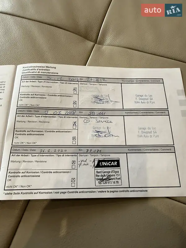 Мінівен Renault Espace 2015 в Луцьку документ