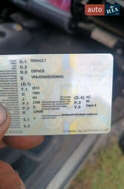 Минивэн Renault Espace 2004 в Львове