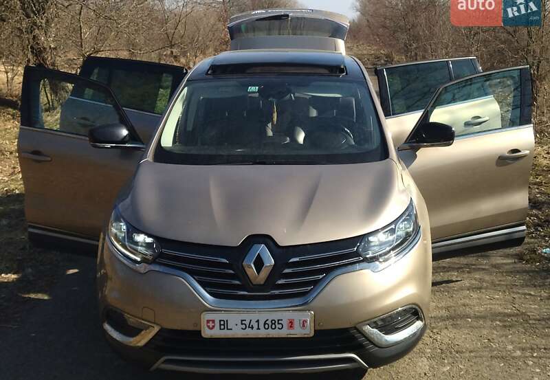 2016 Renault Espace, VIN VF1RFC00755821130:plate — фото 1 (autoria)