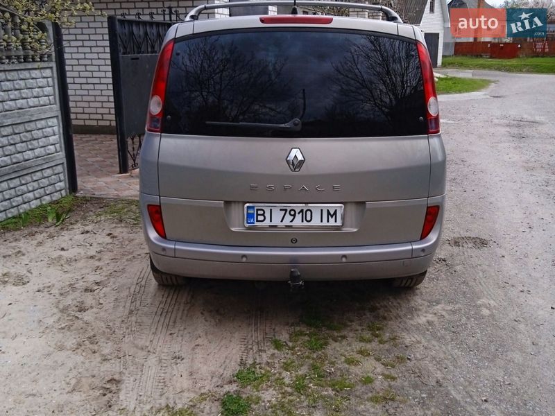 Минивэн Renault Espace 2007 в Кременчуге