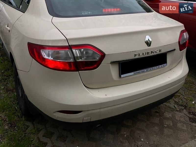 Седан Renault Fluence 2015 в Львове