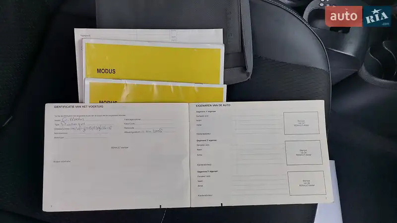 Мікровен Renault Grand Modus 2008 в Луцьку документ