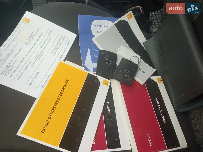 Минивэн Renault Grand Scenic 2010 в Белогорье документ