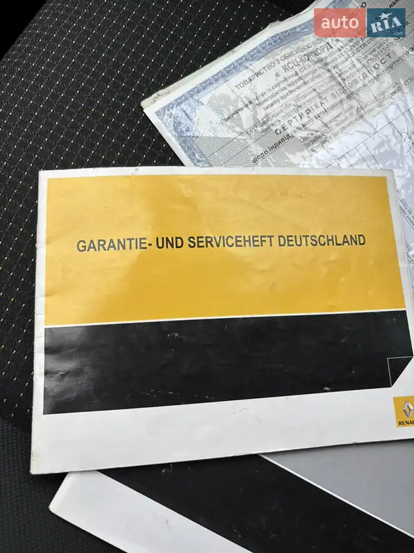 Мінівен Renault Grand Scenic 2009 в Чернігові документ