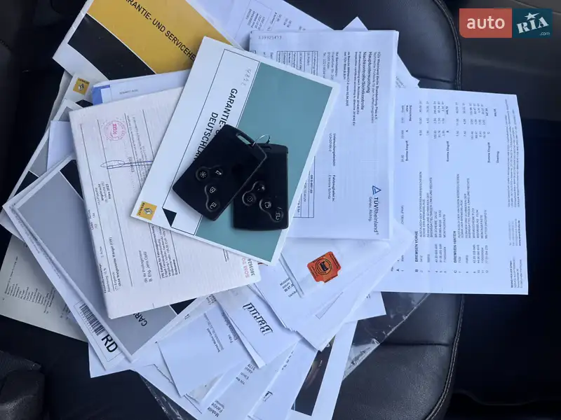 Минивэн Renault Grand Scenic 2010 в Звенигородке документ