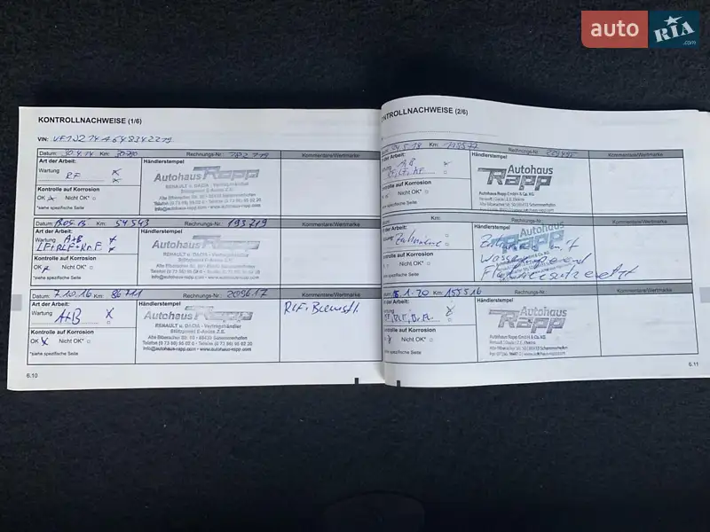 Минивэн Renault Grand Scenic 2013 в Луцке документ 2 фото Минивэн Renault Grand Scenic 2013 в Луцке документ