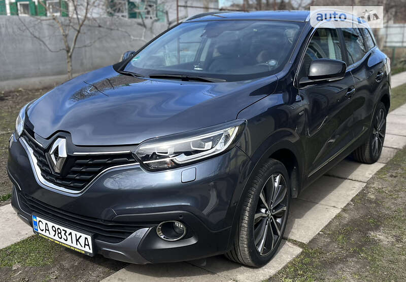 Позашляховик / Кросовер Renault Kadjar 2015 в Золотоноші