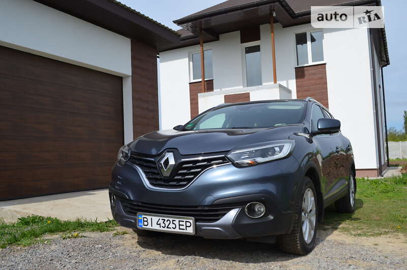 Позашляховик / Кросовер Renault Kadjar 2015 в Полтаві