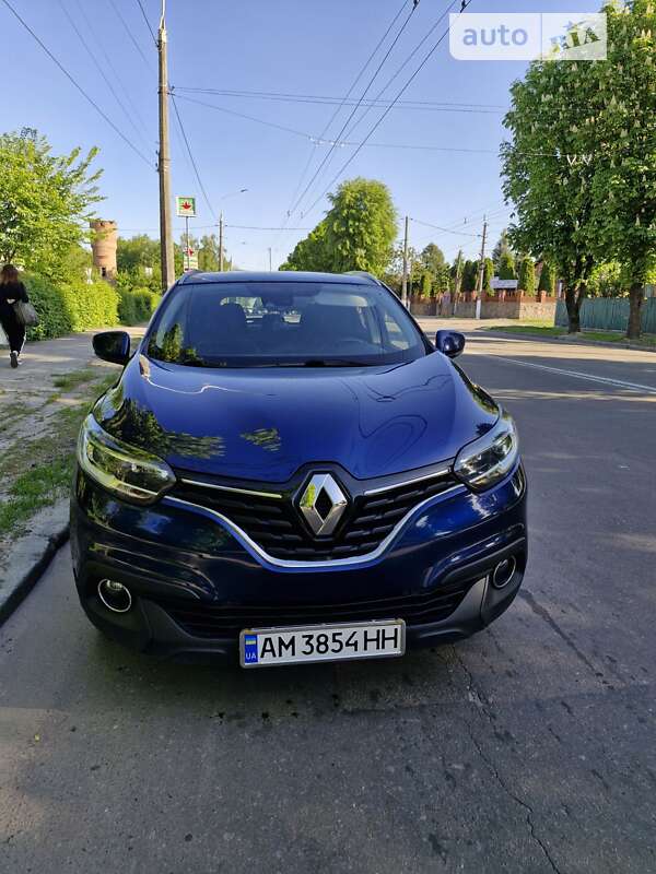 Позашляховик / Кросовер Renault Kadjar 2016 в Житомирі