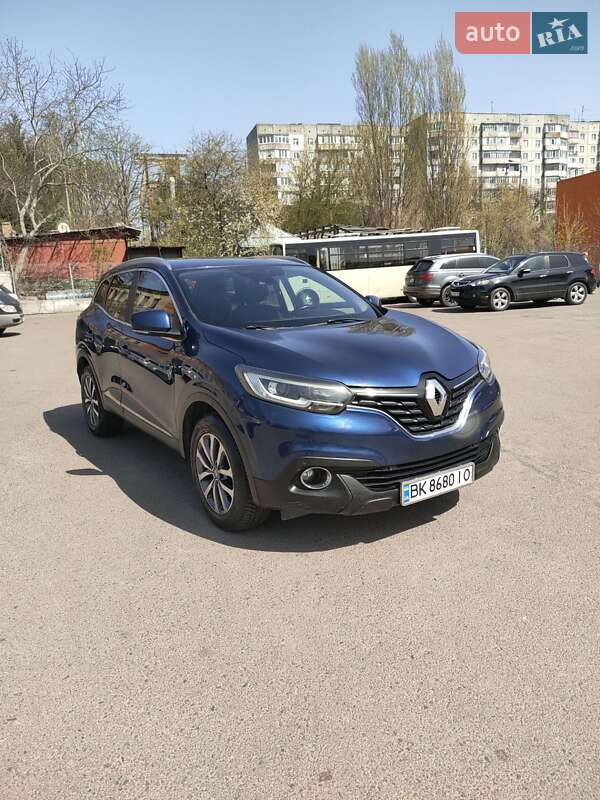 Внедорожник / Кроссовер Renault Kadjar 2016 в Ровно