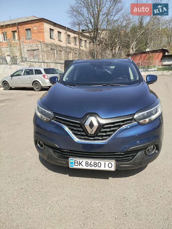 Внедорожник / Кроссовер Renault Kadjar 2016 в Ровно