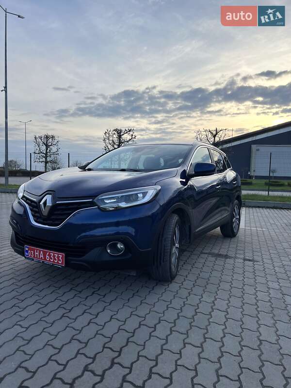 Внедорожник / Кроссовер Renault Kadjar 2016 в Бродах