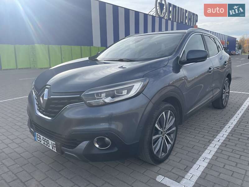 Внедорожник / Кроссовер Renault Kadjar 2016 в Дубно