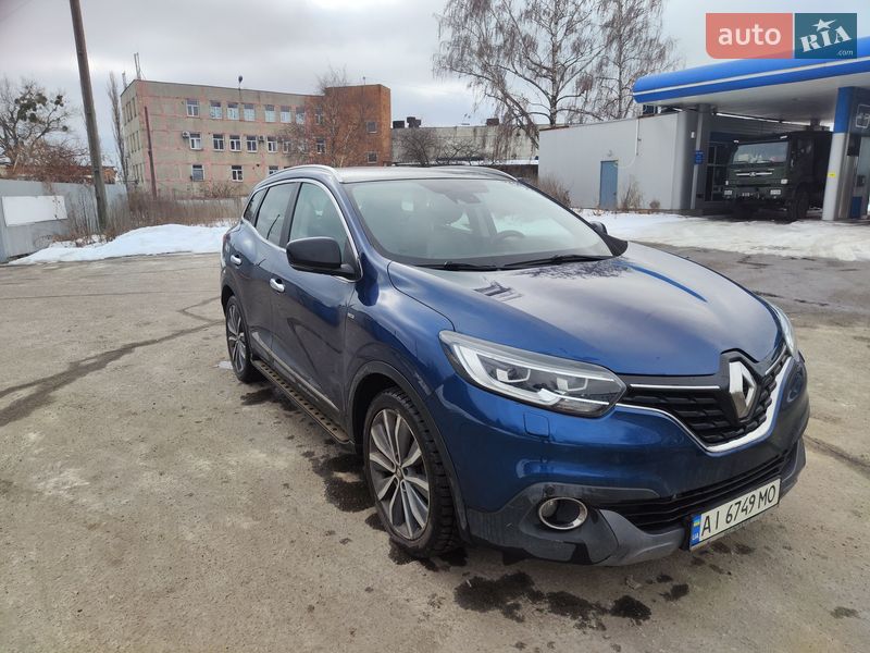 Позашляховик / Кросовер Renault Kadjar 2016 в Сумах
