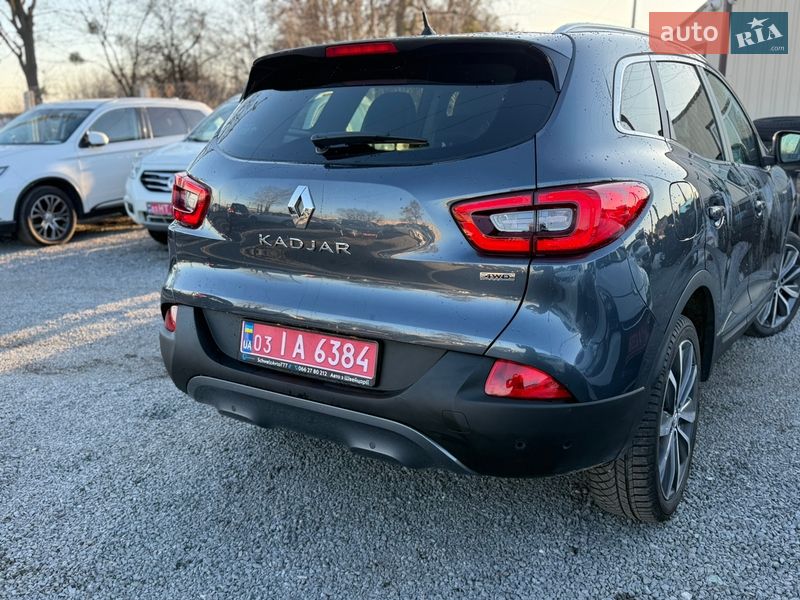 Внедорожник / Кроссовер Renault Kadjar 2017 в Ровно