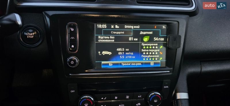 Позашляховик / Кросовер Renault Kadjar 2016 в Новоархангельську