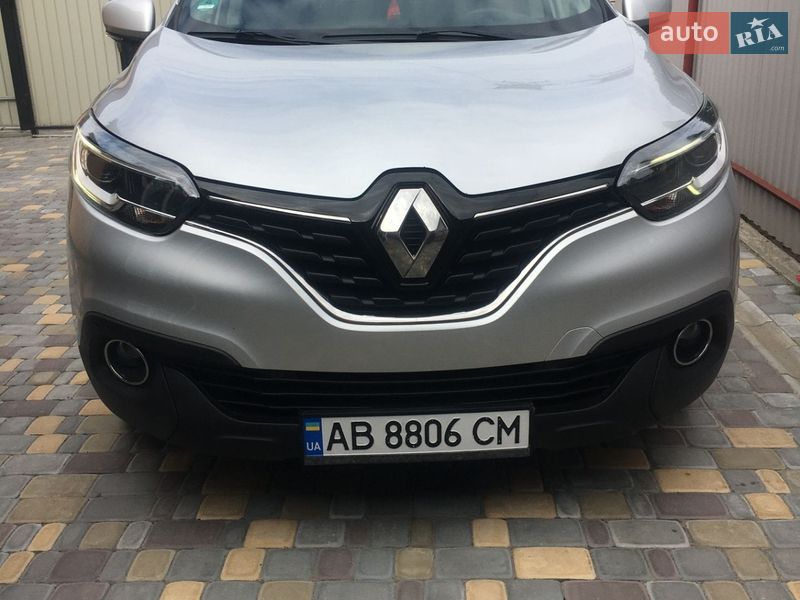 Внедорожник / Кроссовер Renault Kadjar 2016 в Виннице