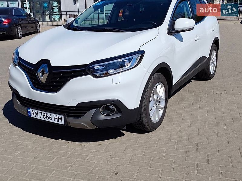 Внедорожник / Кроссовер Renault Kadjar 2015 в Житомире
