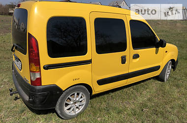 Вантажопасажирський фургон Renault Kangoo 2002 в 