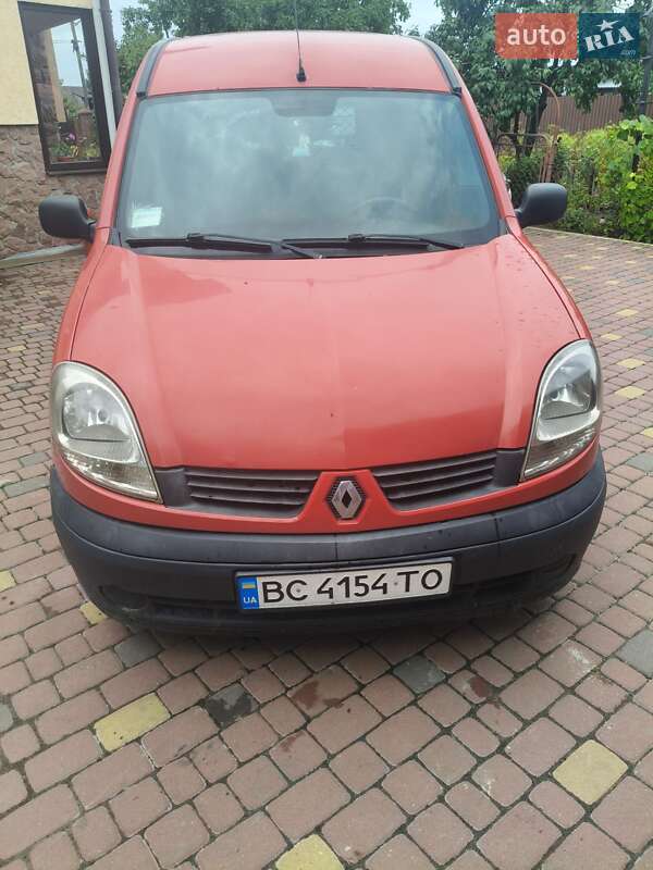Грузовой фургон Renault Kangoo 2007 в Львове