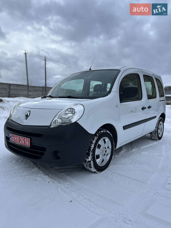 2008 Renault Kangoo, VIN VF1KW0DB540116275:plate — photo 1 (autoria)