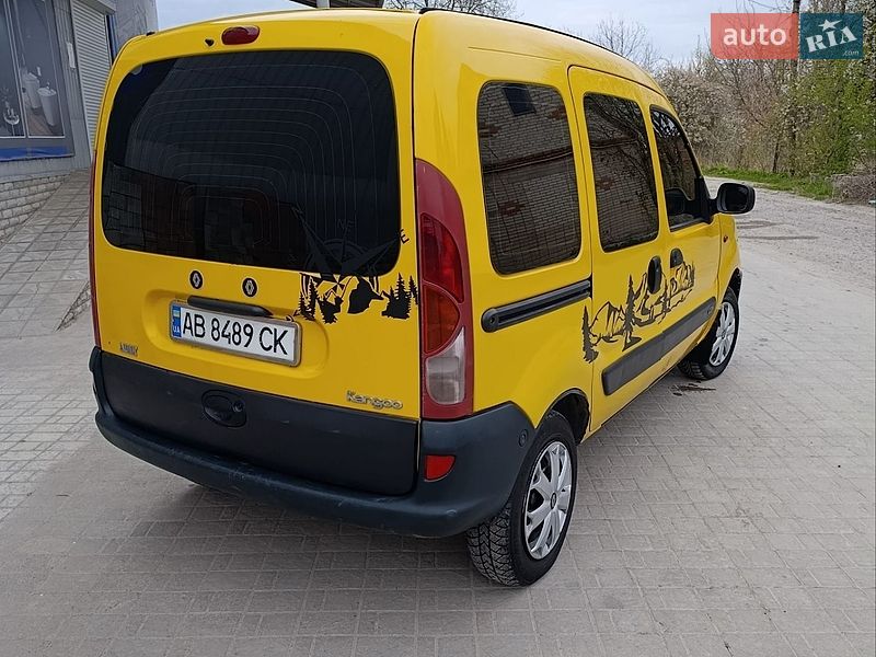 Минивэн Renault Kangoo 2001 в Хмельнике