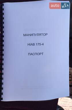 Кран-манипулятор Renault Kerax 2002 в 