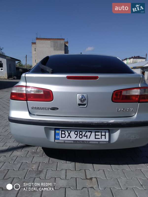 Лифтбек Renault Laguna 2001 в Староконстантинове фото 4 Лифтбек Renault Laguna 2001 в Староконстантинове