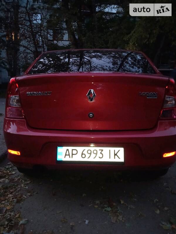 Седан Renault Logan 2012 в Запорожье фото 3 Седан Renault Logan 2012 в Запорожье