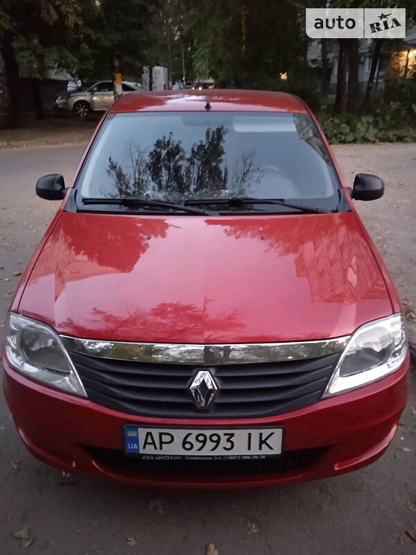 Седан Renault Logan 2012 в Запорожье фото 4 Седан Renault Logan 2012 в Запорожье