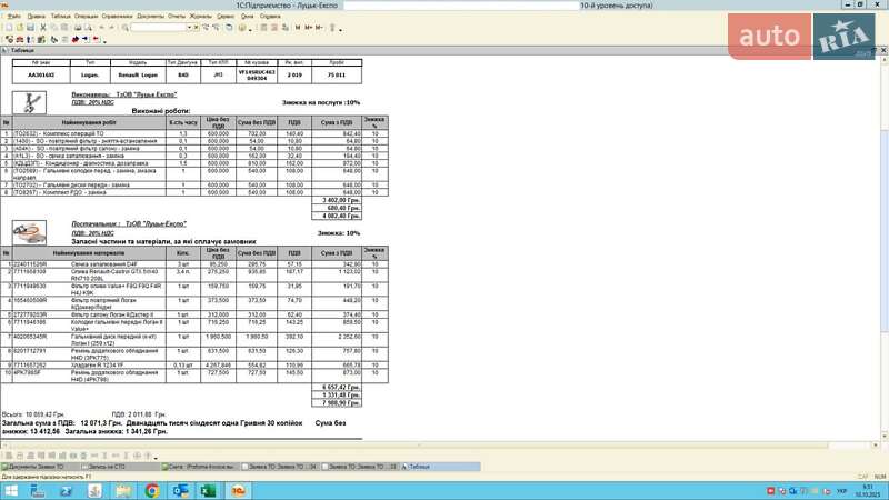 Седан Renault Logan 2019 в Києві