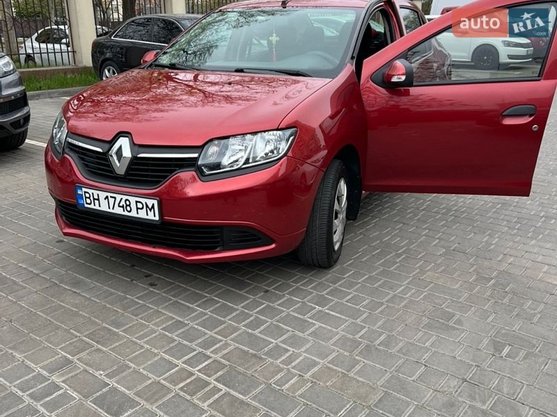 2013 Renault Logan, VIN VF14SRAP449660719:plate — photo 1 (autoria)
