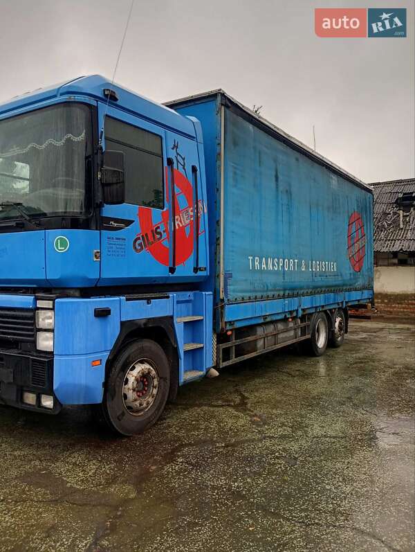 Тентований Renault Magnum 2001 в Кореці