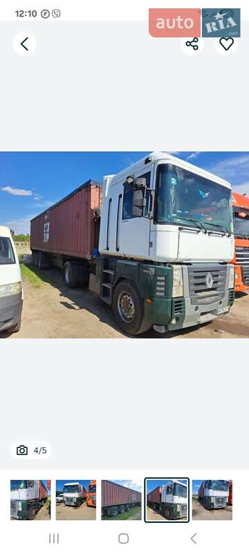 Контейнеровоз Renault Magnum 2004 в Білій Церкві фото Контейнеровоз Renault Magnum 2004 в Білій Церкві