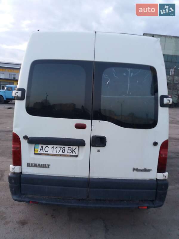 Мікроавтобус Renault Master 2001 в Нововолинську