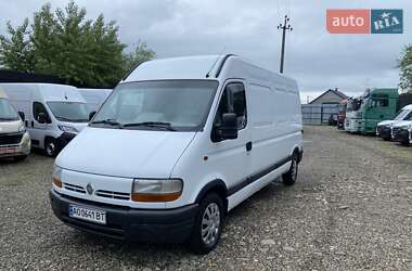 Грузовой фургон Renault Master 2003 в Хусте