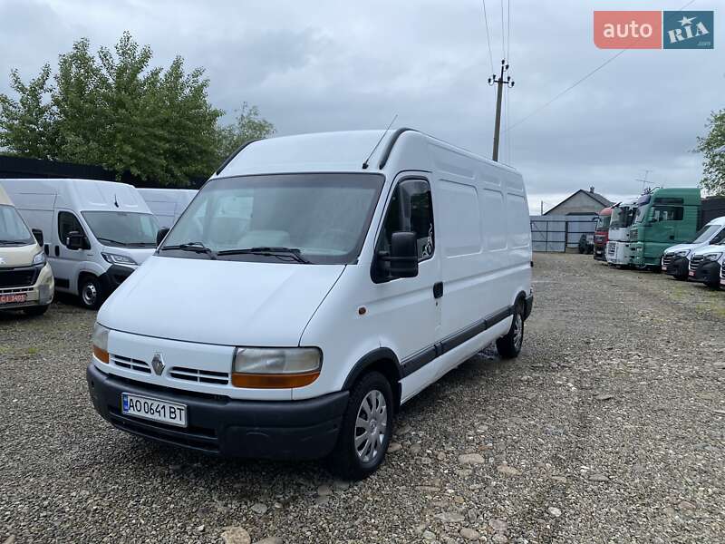 Вантажний фургон Renault Master 2003 в 
