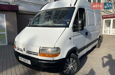 Грузовой фургон Renault Master 2002 в Ровно