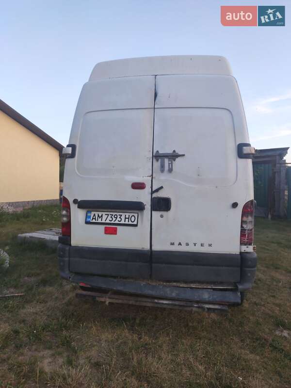 Вантажний фургон Renault Master 2004 в Баранівці фото 4 Вантажний фургон Renault Master 2004 в Баранівці