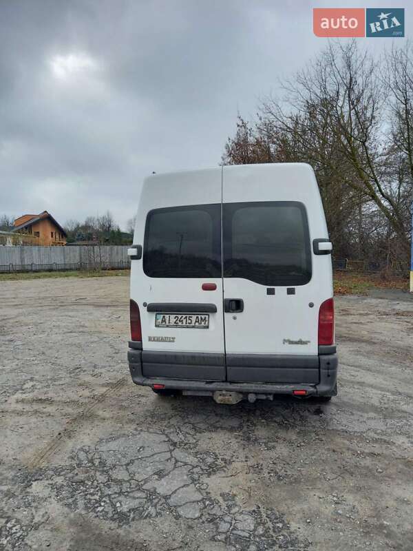 Грузовой фургон Renault Master 2003 в Обухове