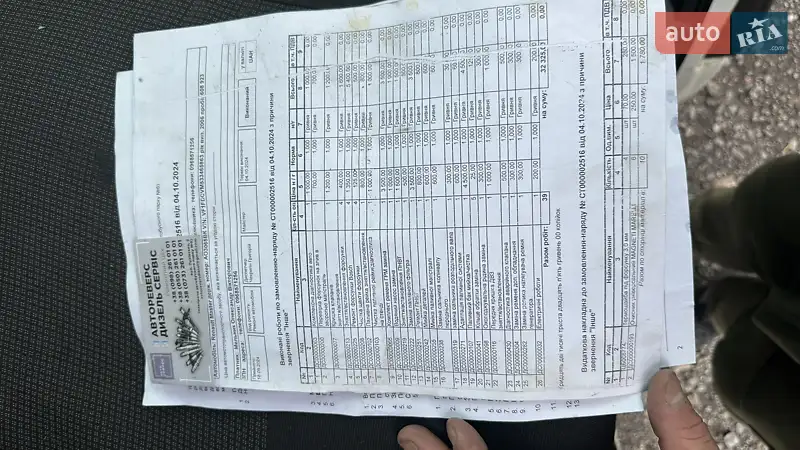 Вантажний фургон Renault Master 2006 в Києві документ