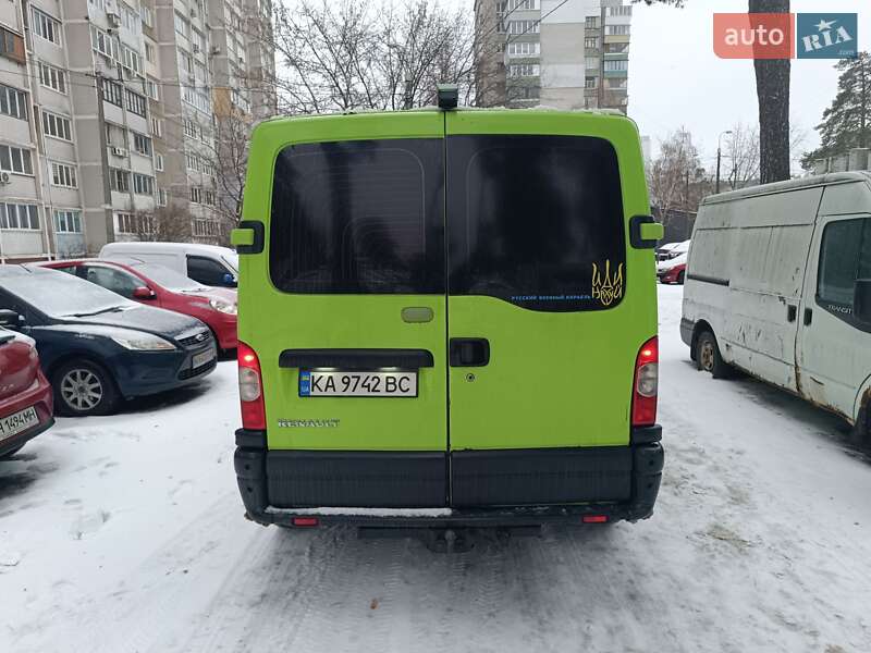 Грузовой фургон Renault Master 2007 в Киеве