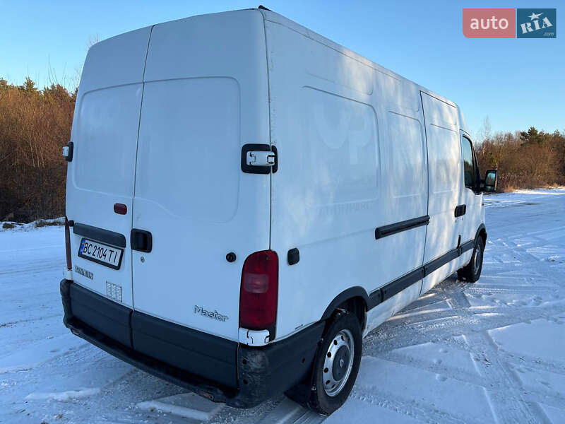 Грузовой фургон Renault Master 2002 в Яворове