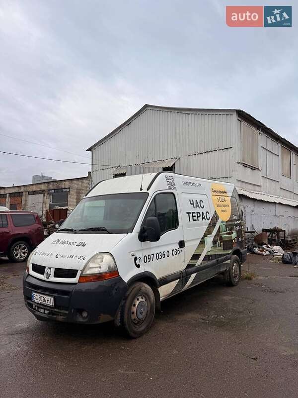 Микроавтобус грузовой (до 3,5т) Renault Master 2005 в Львове