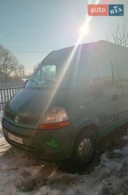 Грузовой фургон Renault Master 2005 в Львове
