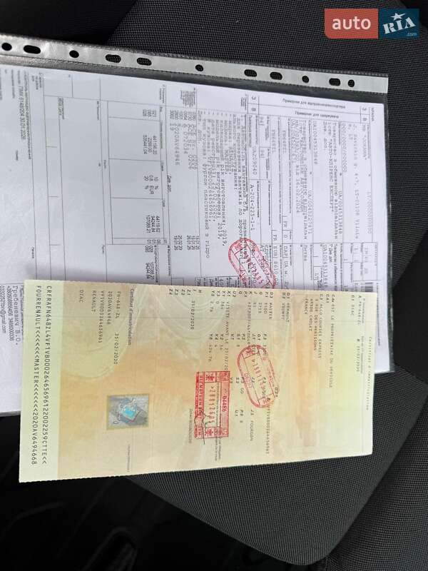 Вантажний фургон Renault Master 2020 в Дубні