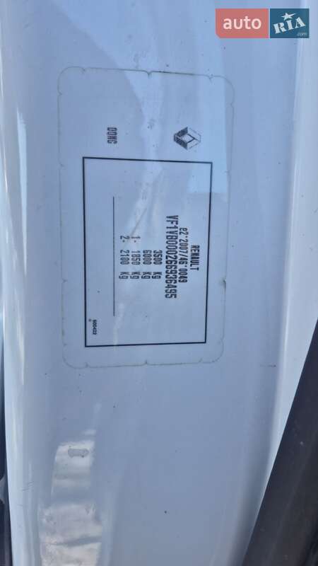 Грузовой фургон Renault Master 2021 в Бердичеве