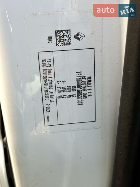 Борт Renault Master 2022 в Ровно