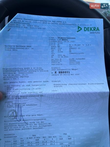 Вантажний фургон Renault Master 2021 в Луцьку